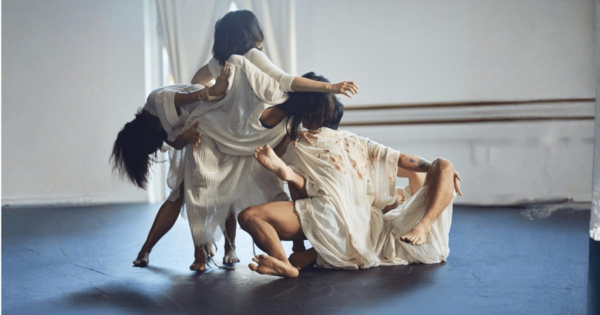 Dancers in T.H.E Dance Company's Elusive double bill