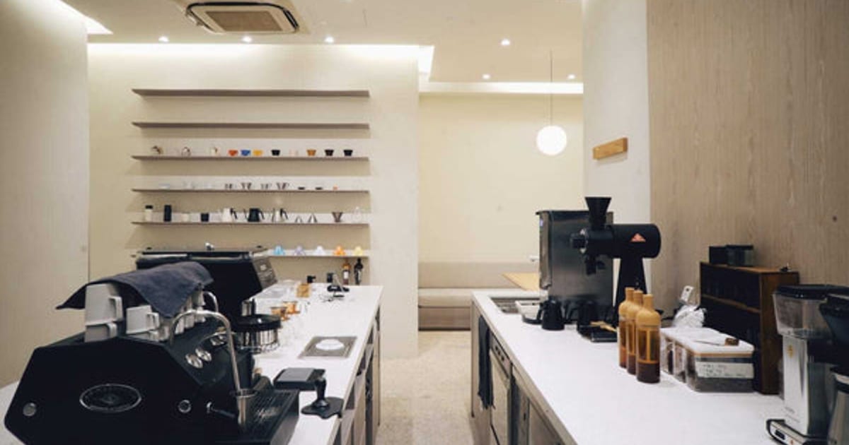 Inside Kurasu Singapore's Waterloo Street coffee shop