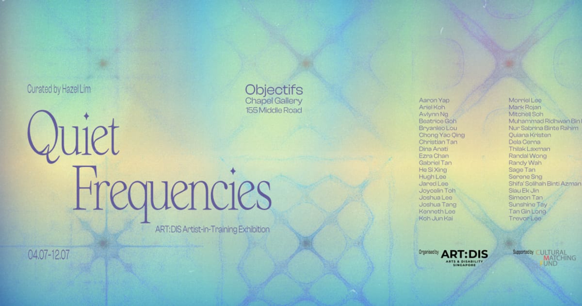 Quiet Frequencies artwork for Pocket Fest 2026