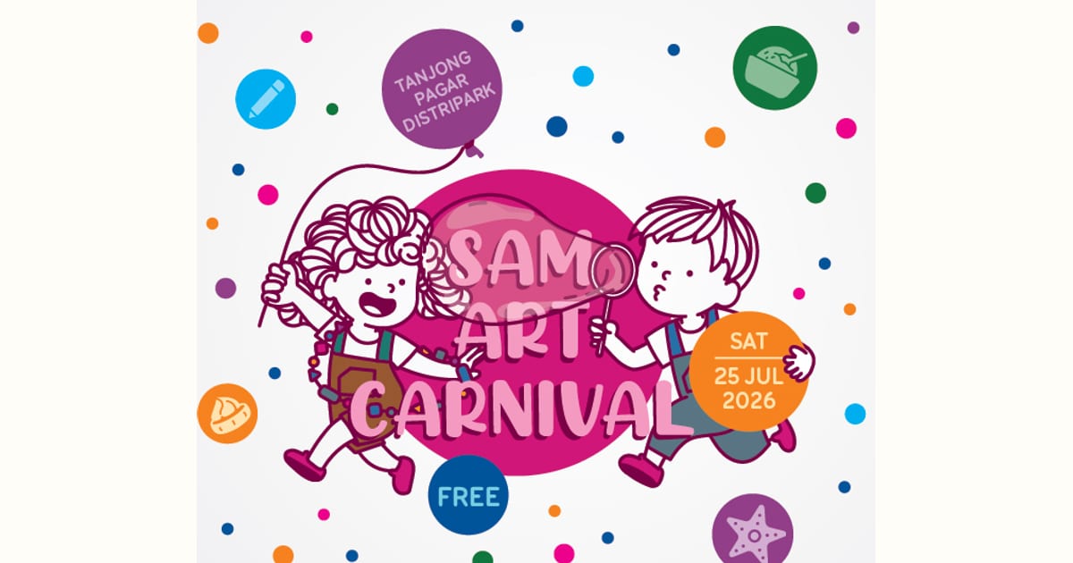 Illustrated SAM Art Carnival 2026 artwork
