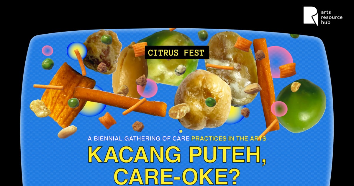 Colourful CITRUS Fest Kacang Puteh Care-Oke artwork