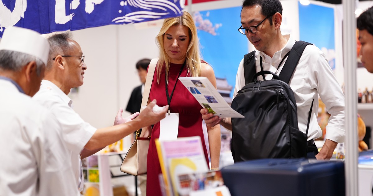 Food Japan exhibition photograph from the organiser’s website; earlier edition